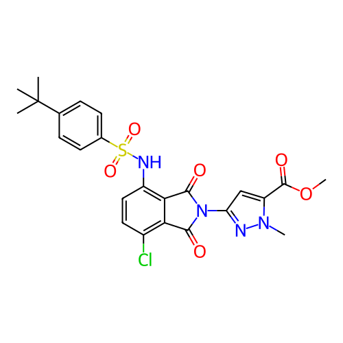 Chemical structure of BindingDB Monomer ID 393611
