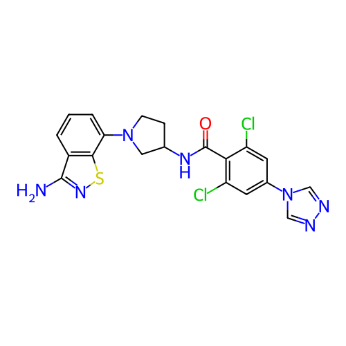 Chemical structure of BindingDB Monomer ID 393675