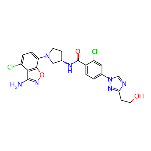 Chemical structure of BindingDB Monomer ID 393694
