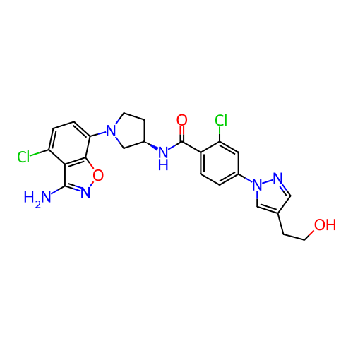 Chemical structure of BindingDB Monomer ID 393697