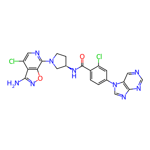 Chemical structure of BindingDB Monomer ID 393722