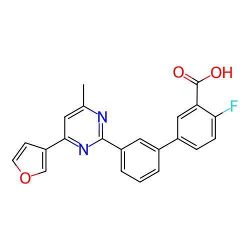 Chemical structure of BindingDB Monomer ID 393829