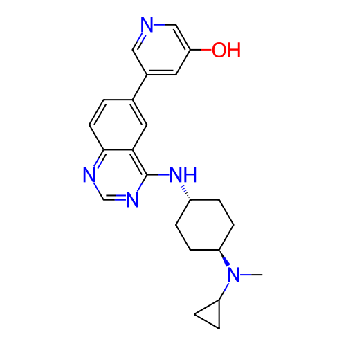 Chemical structure of BindingDB Monomer ID 394053