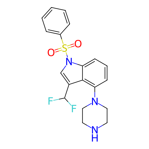 Chemical structure of BindingDB Monomer ID 394082