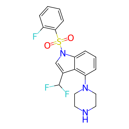 Chemical structure of BindingDB Monomer ID 394083