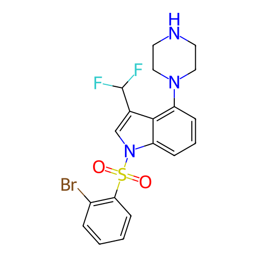 Chemical structure of BindingDB Monomer ID 394085