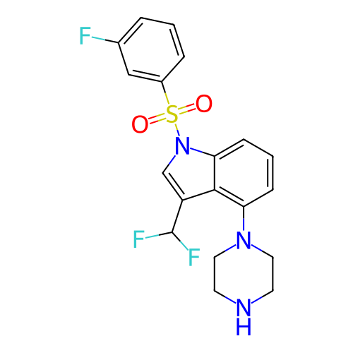 Chemical structure of BindingDB Monomer ID 394086
