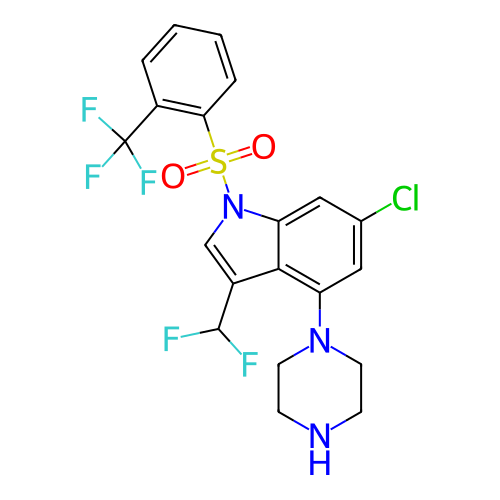 Chemical structure of BindingDB Monomer ID 394102