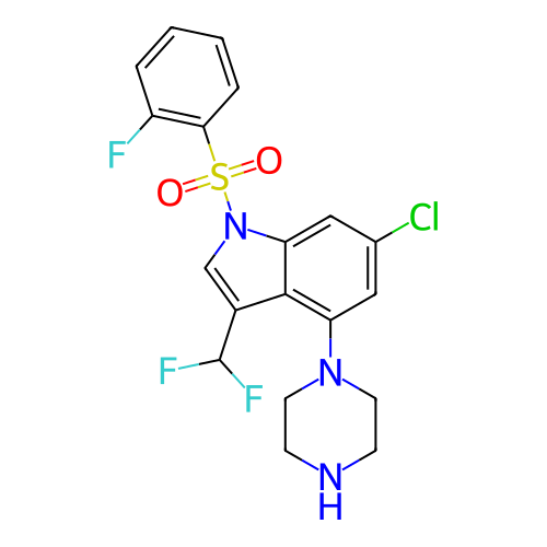 Chemical structure of BindingDB Monomer ID 394103