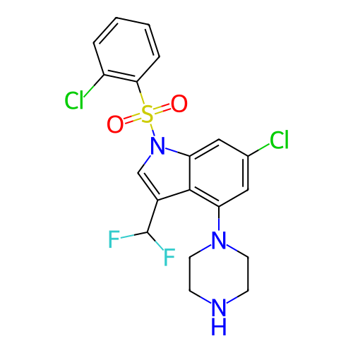 Chemical structure of BindingDB Monomer ID 394104