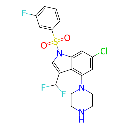 Chemical structure of BindingDB Monomer ID 394106