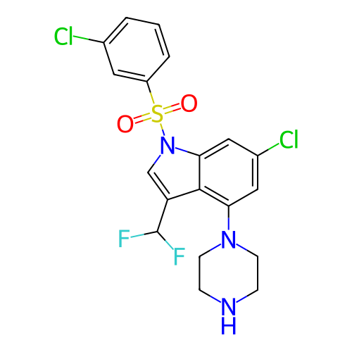 Chemical structure of BindingDB Monomer ID 394107