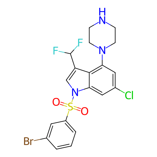 Chemical structure of BindingDB Monomer ID 394108