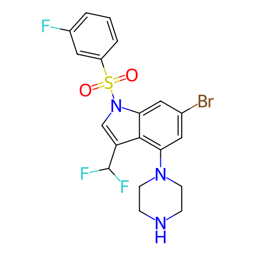 Chemical structure of BindingDB Monomer ID 394109