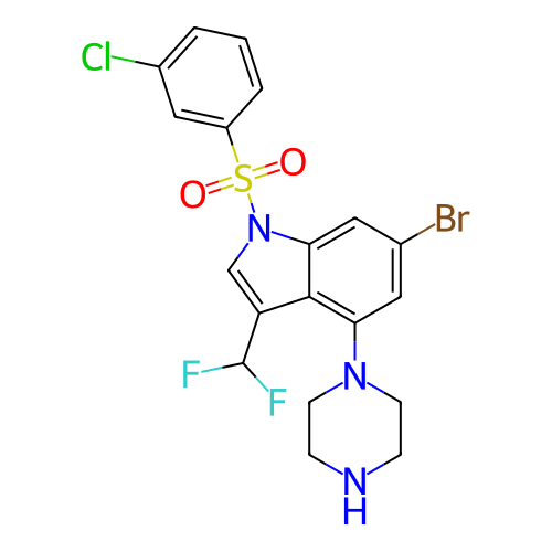 Chemical structure of BindingDB Monomer ID 394110