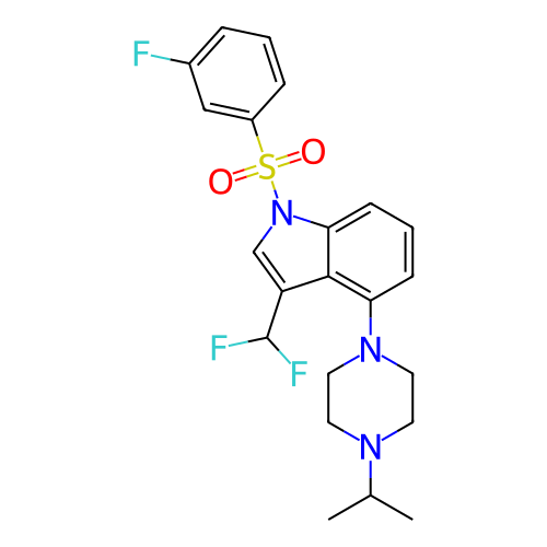 Chemical structure of BindingDB Monomer ID 394114