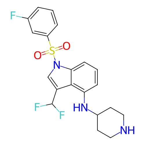 Chemical structure of BindingDB Monomer ID 394115