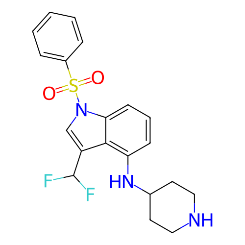 Chemical structure of BindingDB Monomer ID 394117