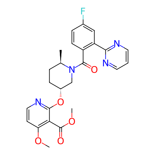 Chemical structure of BindingDB Monomer ID 394197