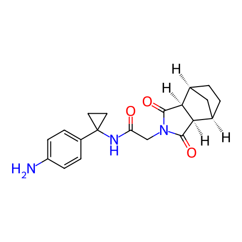 Chemical structure of BindingDB Monomer ID 394275