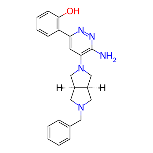 Chemical structure of BindingDB Monomer ID 394408