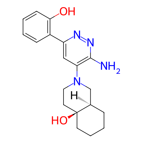 Chemical structure of BindingDB Monomer ID 394427
