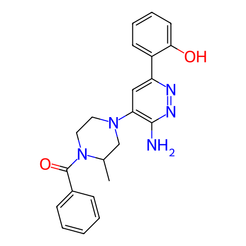 Chemical structure of BindingDB Monomer ID 394461