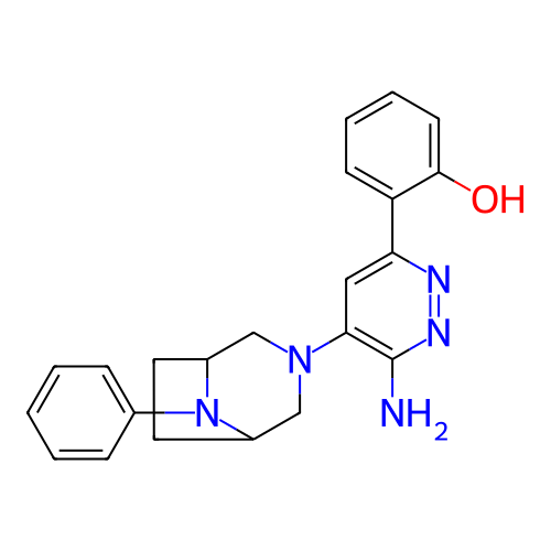 Chemical structure of BindingDB Monomer ID 394462