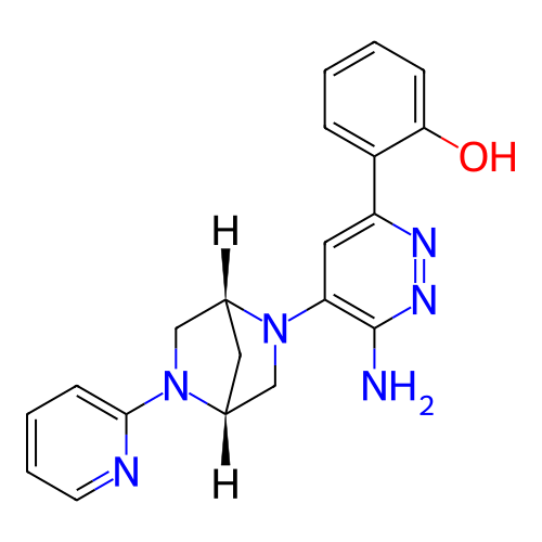 Chemical structure of BindingDB Monomer ID 394473