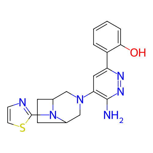 Chemical structure of BindingDB Monomer ID 394476