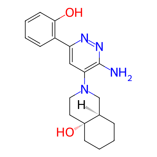 Chemical structure of BindingDB Monomer ID 394485