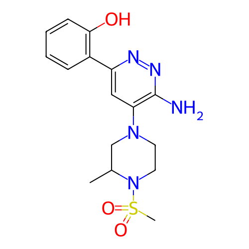 Chemical structure of BindingDB Monomer ID 394507