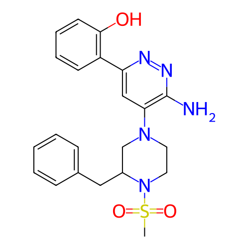 Chemical structure of BindingDB Monomer ID 394518