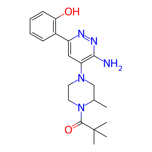 Chemical structure of BindingDB Monomer ID 394528