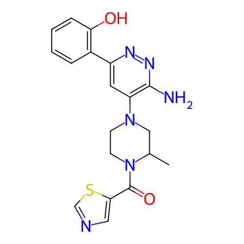 Chemical structure of BindingDB Monomer ID 394537