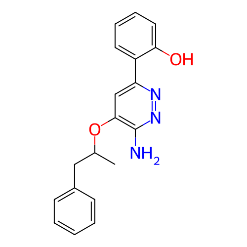 Chemical structure of BindingDB Monomer ID 394574