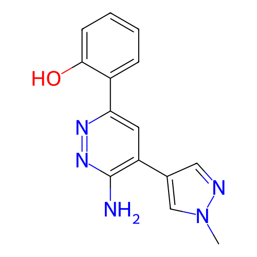 Chemical structure of BindingDB Monomer ID 394584