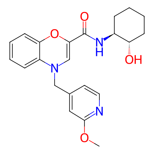 Chemical structure of BindingDB Monomer ID 395165