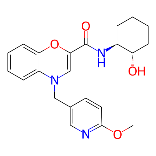 Chemical structure of BindingDB Monomer ID 395169