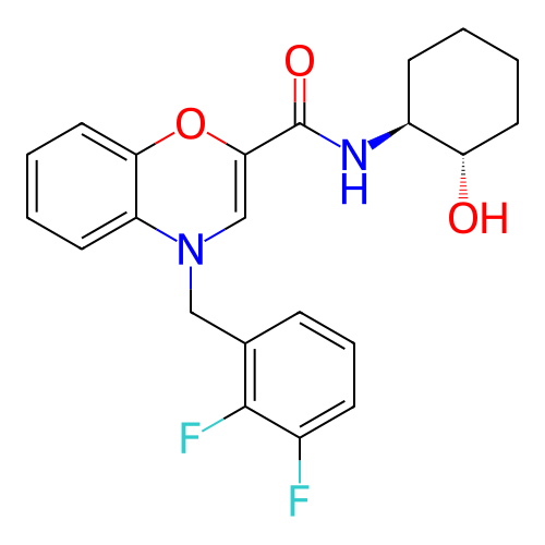Chemical structure of BindingDB Monomer ID 395172