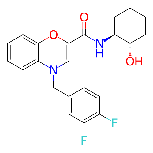 Chemical structure of BindingDB Monomer ID 395173