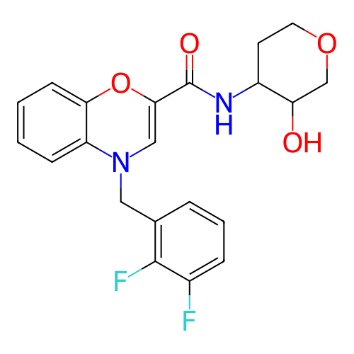 Chemical structure of BindingDB Monomer ID 395174