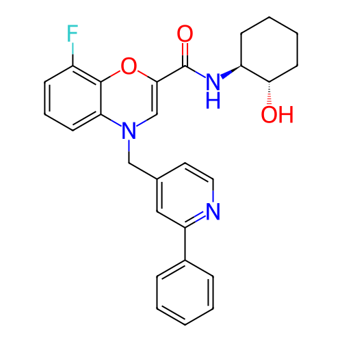Chemical structure of BindingDB Monomer ID 395204