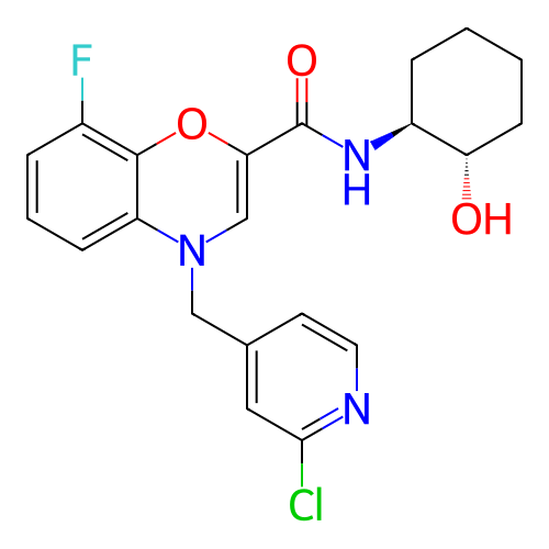 Chemical structure of BindingDB Monomer ID 395205