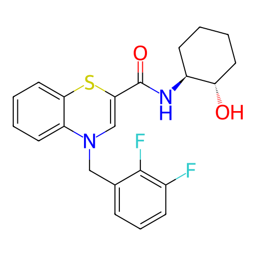 Chemical structure of BindingDB Monomer ID 395216