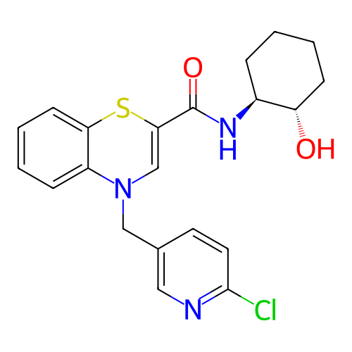 Chemical structure of BindingDB Monomer ID 395222