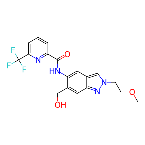 Chemical structure of BindingDB Monomer ID 395287