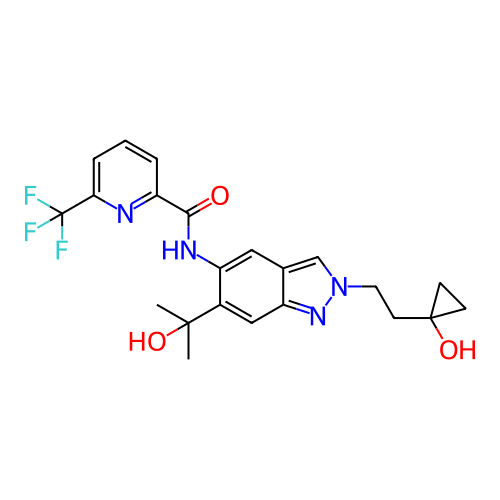 Chemical structure of BindingDB Monomer ID 395307