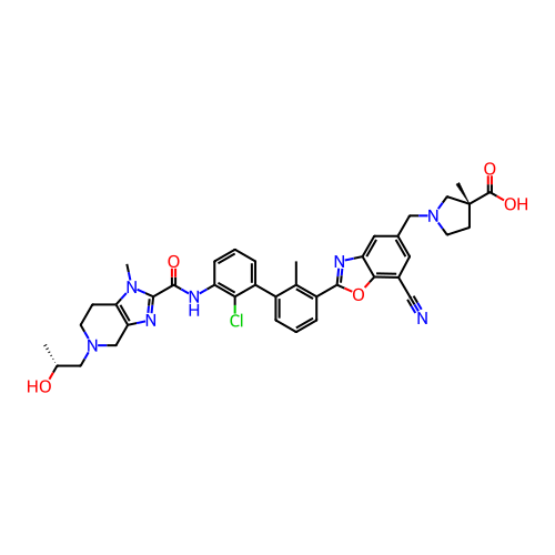 Chemical structure of BindingDB Monomer ID 395545