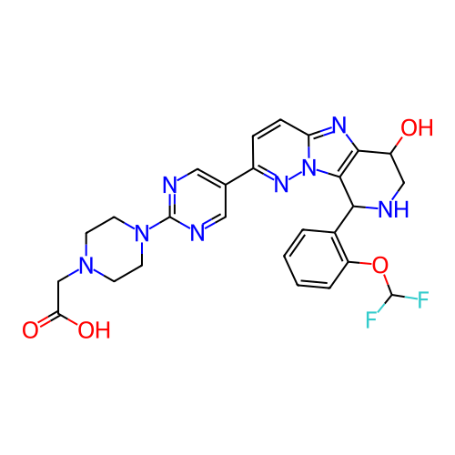Chemical structure of BindingDB Monomer ID 395741